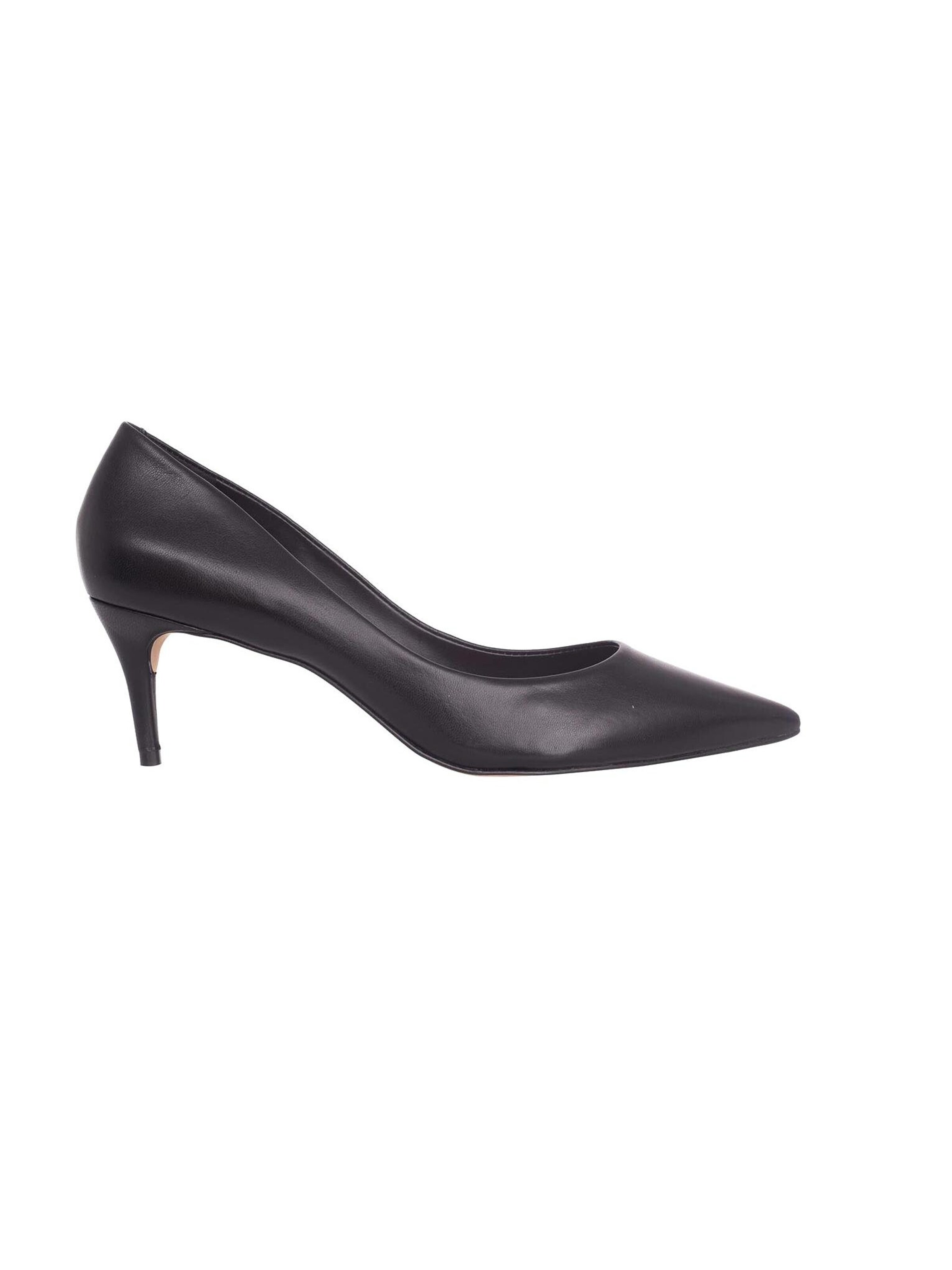 Mangara Atelier Pumps 'Escarpins Mangara Tenate en cuir noir' in de kleur Zwart, Productweergave