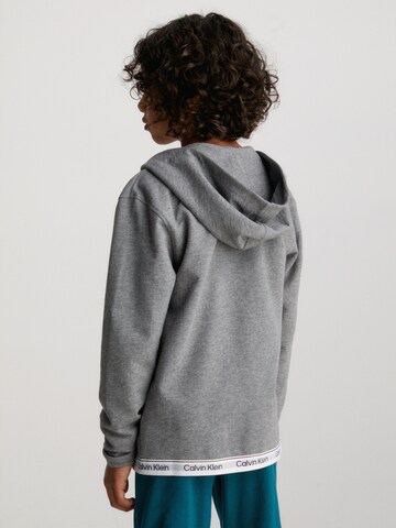 Calvin Klein Jeans Zip-Up Hoodie in Grey