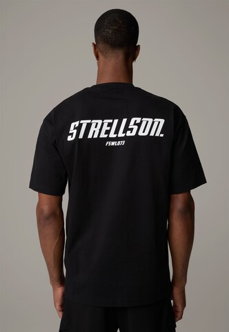 STRELLSON Shirt 'Kane' in Schwarz