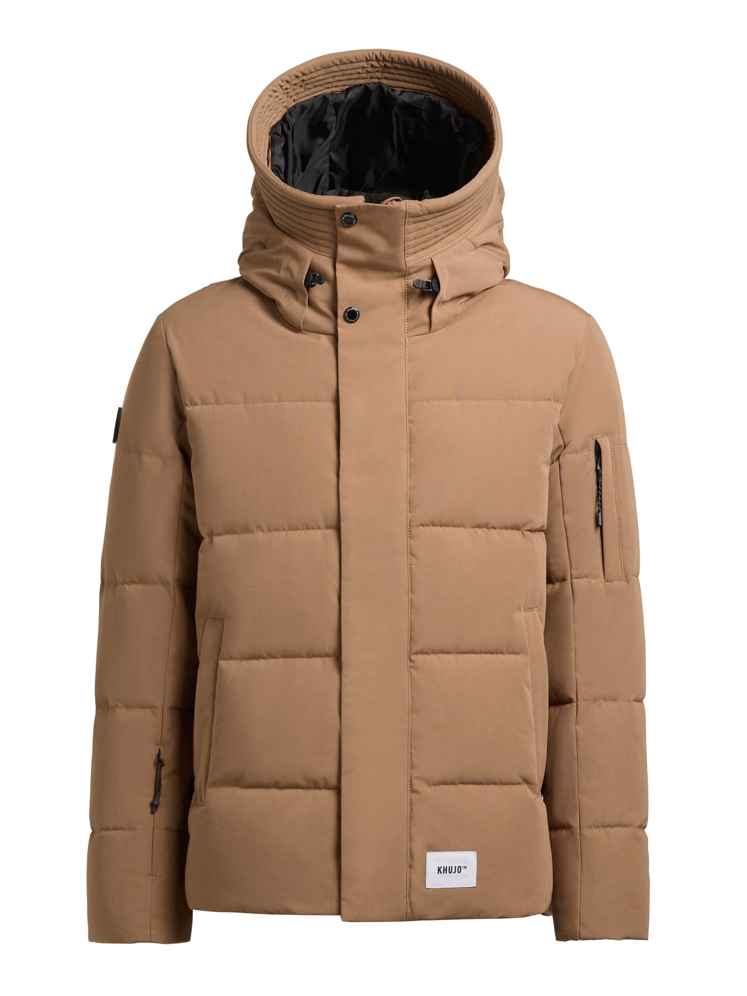 khujo Winter jacket ' BARD ' in Brown: front