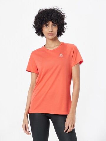 ODLO Funkční tričko 'Flyer' – oranžová: přední strana