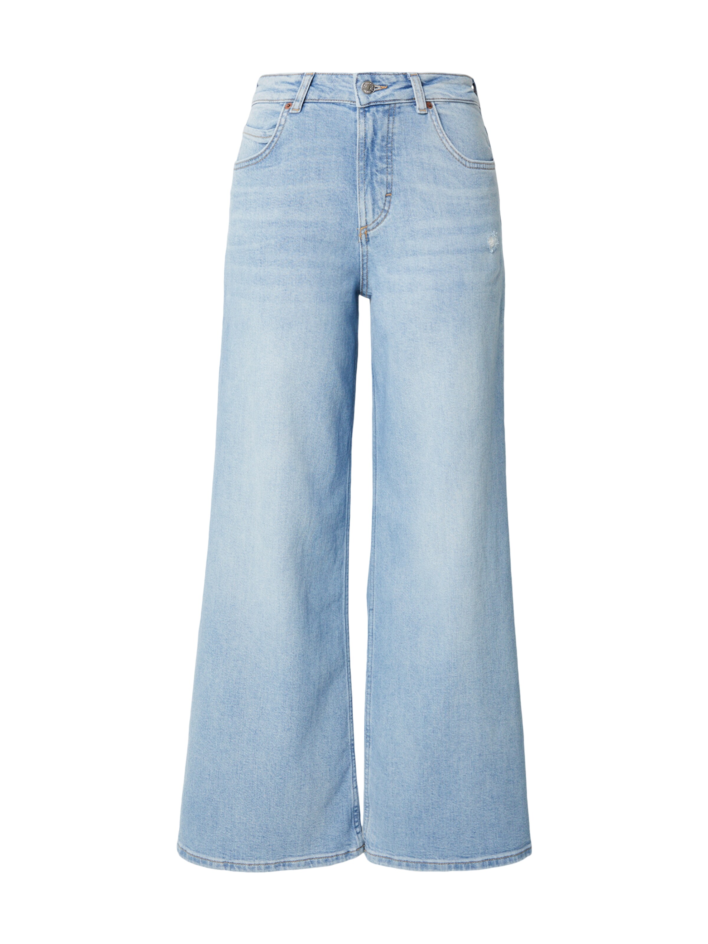 Wide Leg Jean Marc O'Polo en bleu : devant