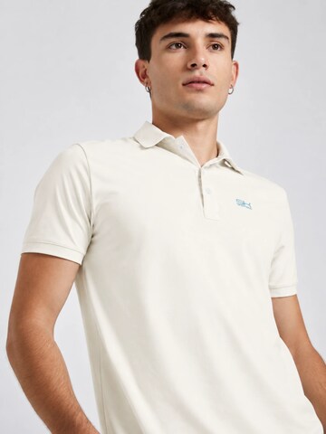 T-Shirt fonctionnel 'Polo' SPORTKIND en blanc : devant