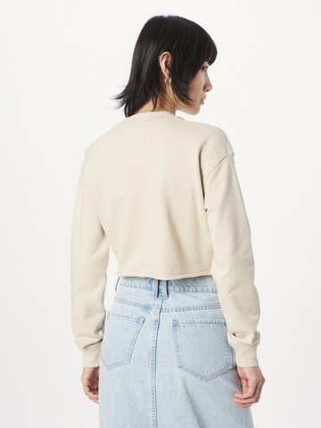 Sweat-shirt Calvin Klein Jeans en beige