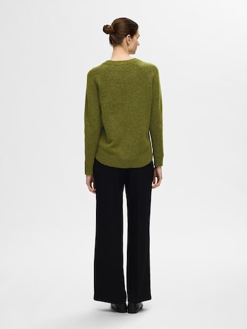 SELECTED Trui 'SLFLulu' in Groen