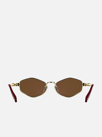 Karl Lagerfeld Zonnebril in Goud