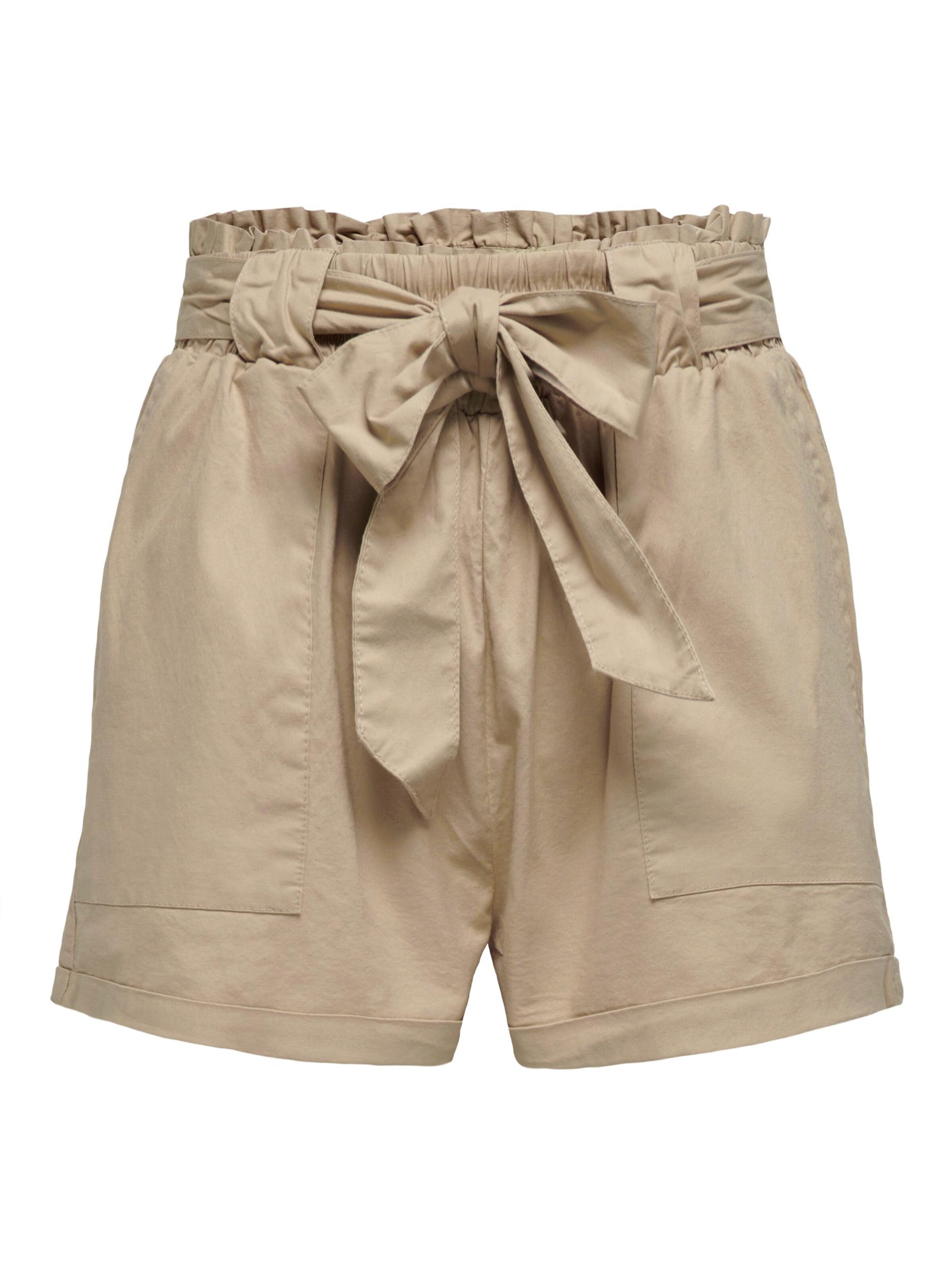 ONLY Pants 'ONLSmilla' in Beige: front