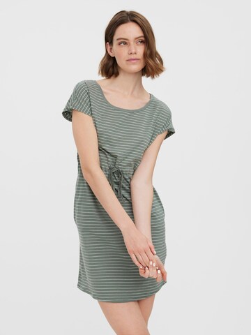 VERO MODA Jurk 'April' in Groen: voorkant