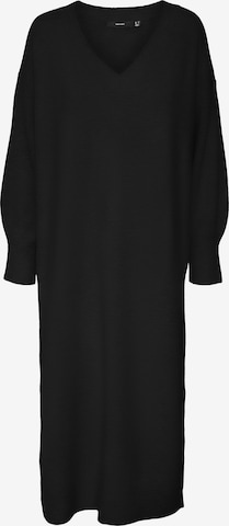 VERO MODA Knitted dress 'Jupiter' in Black: front