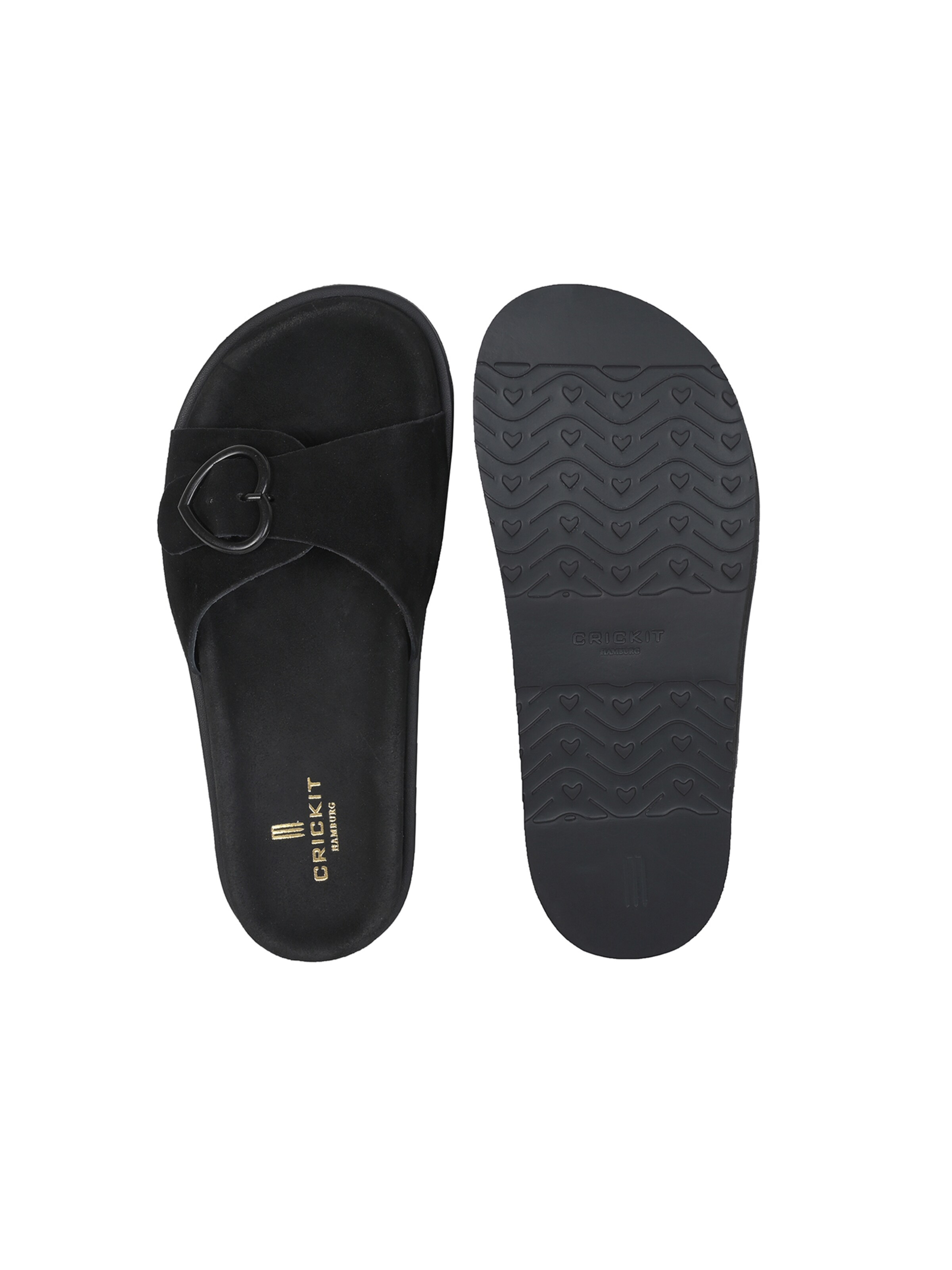 Crickit Sandalen met riem ' RILANA ' in Zwart