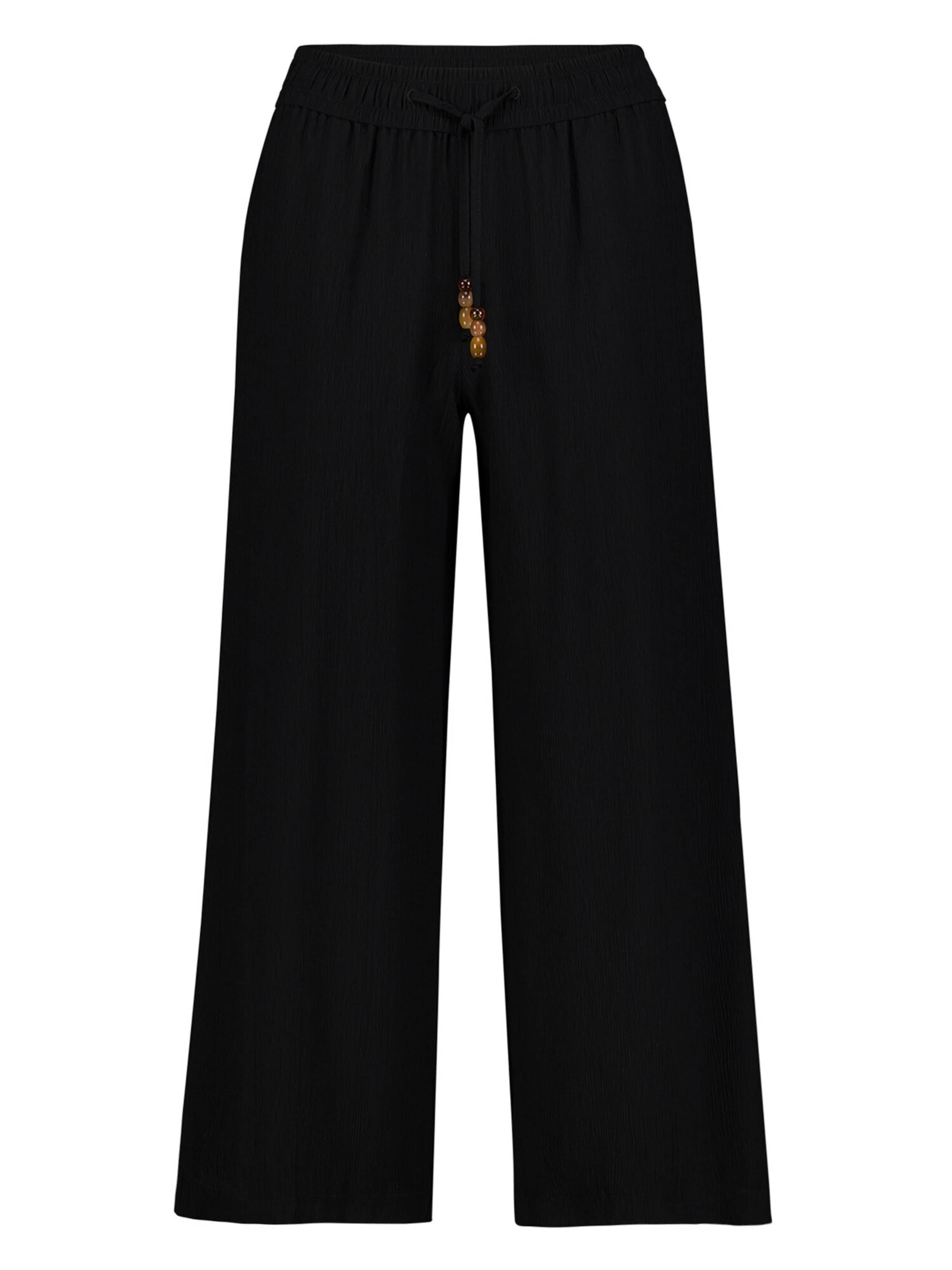 Pantaloni di zero in nero: frontale
