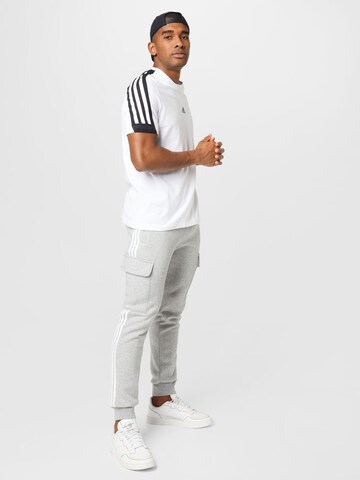 ADIDAS ORIGINALS Zúžený Kapsáče 'Adicolor 3-Stripes ' – šedá