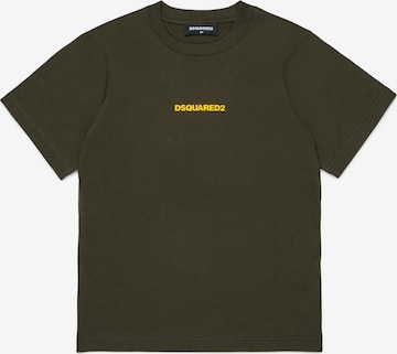 Maglietta di DSQUARED2 in verde: frontale