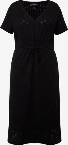 Ulla Popken Dress in Black: front