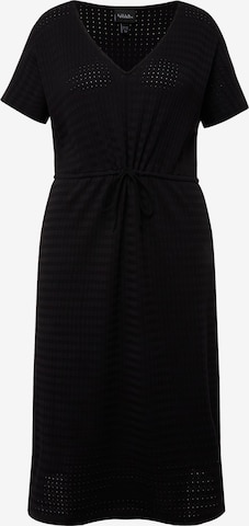 Ulla Popken Dress in Black: front