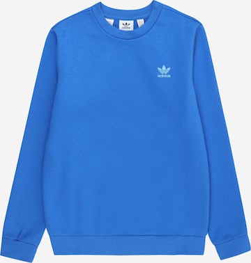 ADIDAS ORIGINALS Sweatshirt 'Adicolor' in Blauw: voorkant