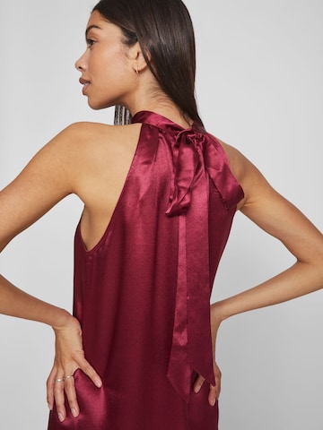VILA - Vestido de noche 'Sittas' en rojo