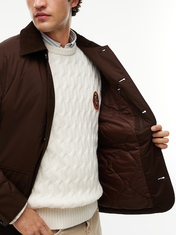 brūns TOMMY HILFIGER Starpsezonu jaka 'SURPLUS'