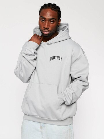 Sweat-shirt Multiply Apparel en gris : devant