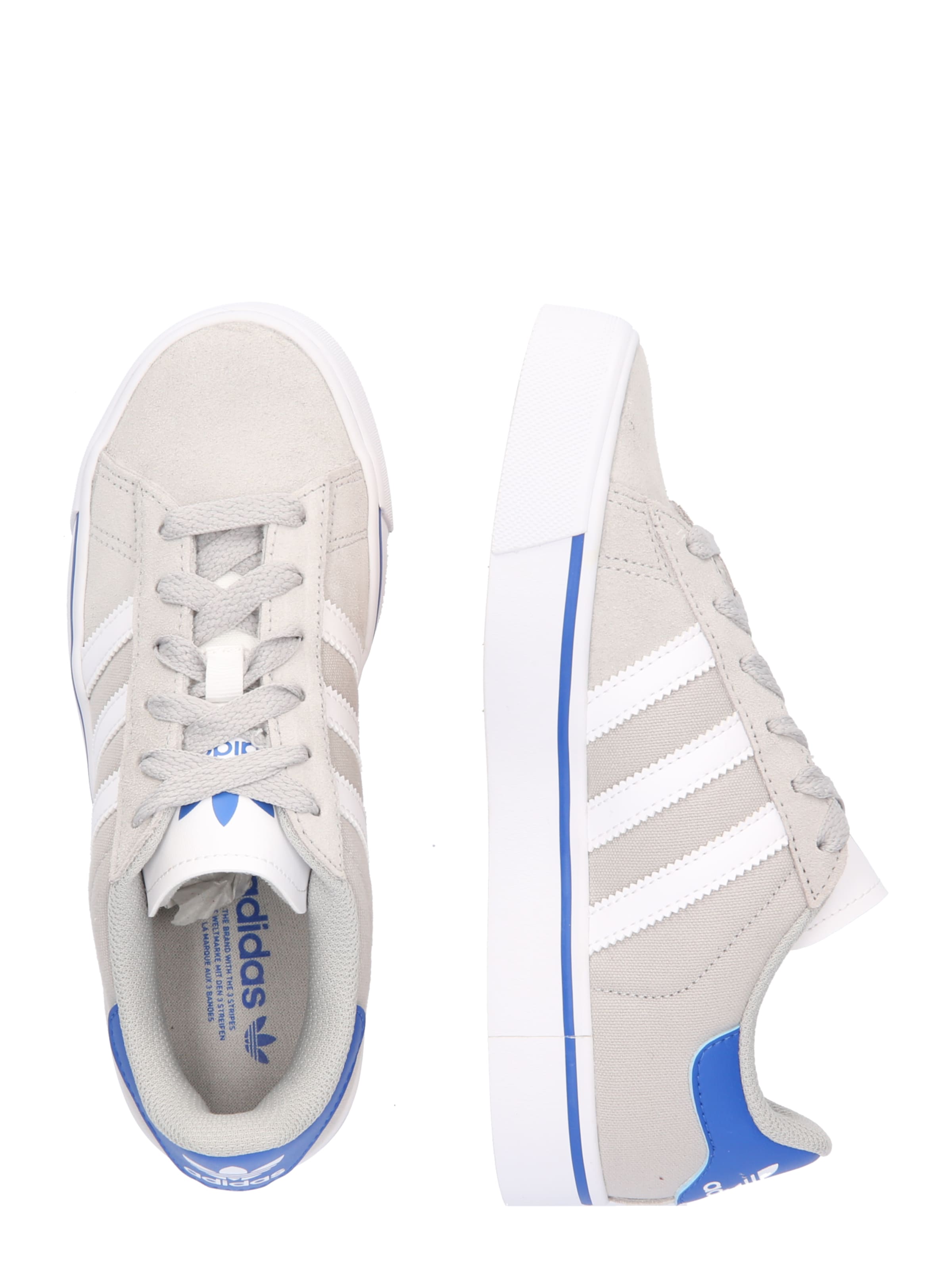 Baskets 'CAMPUS VULC' ADIDAS ORIGINALS en gris