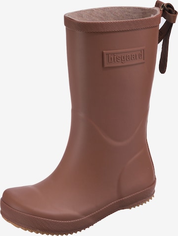 Bottes en caoutchouc BISGAARD en marron : devant