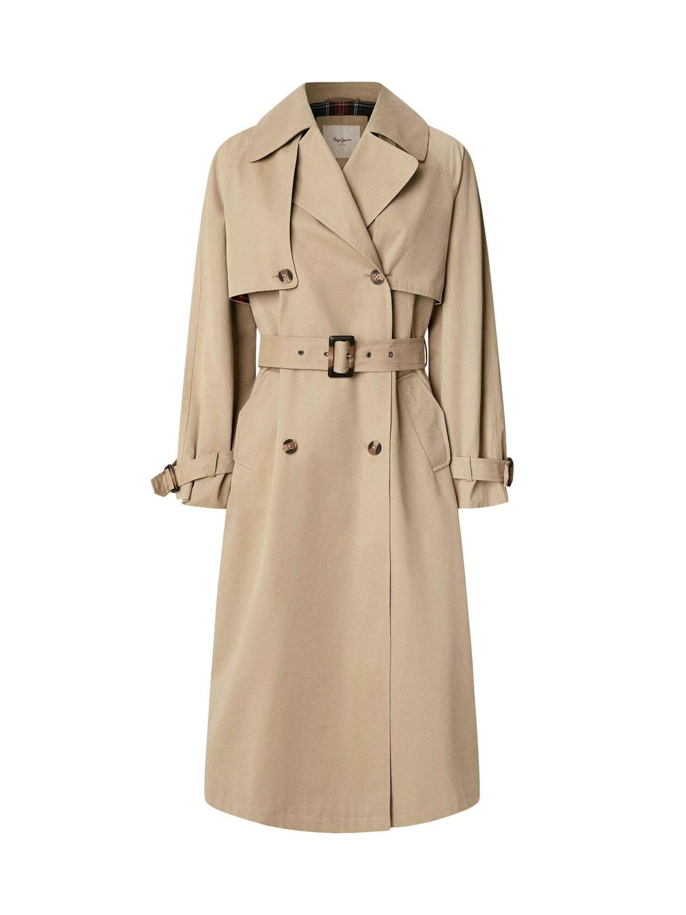 Manteau mi-saison 'SOFIA' Pepe Jeans en beige : devant