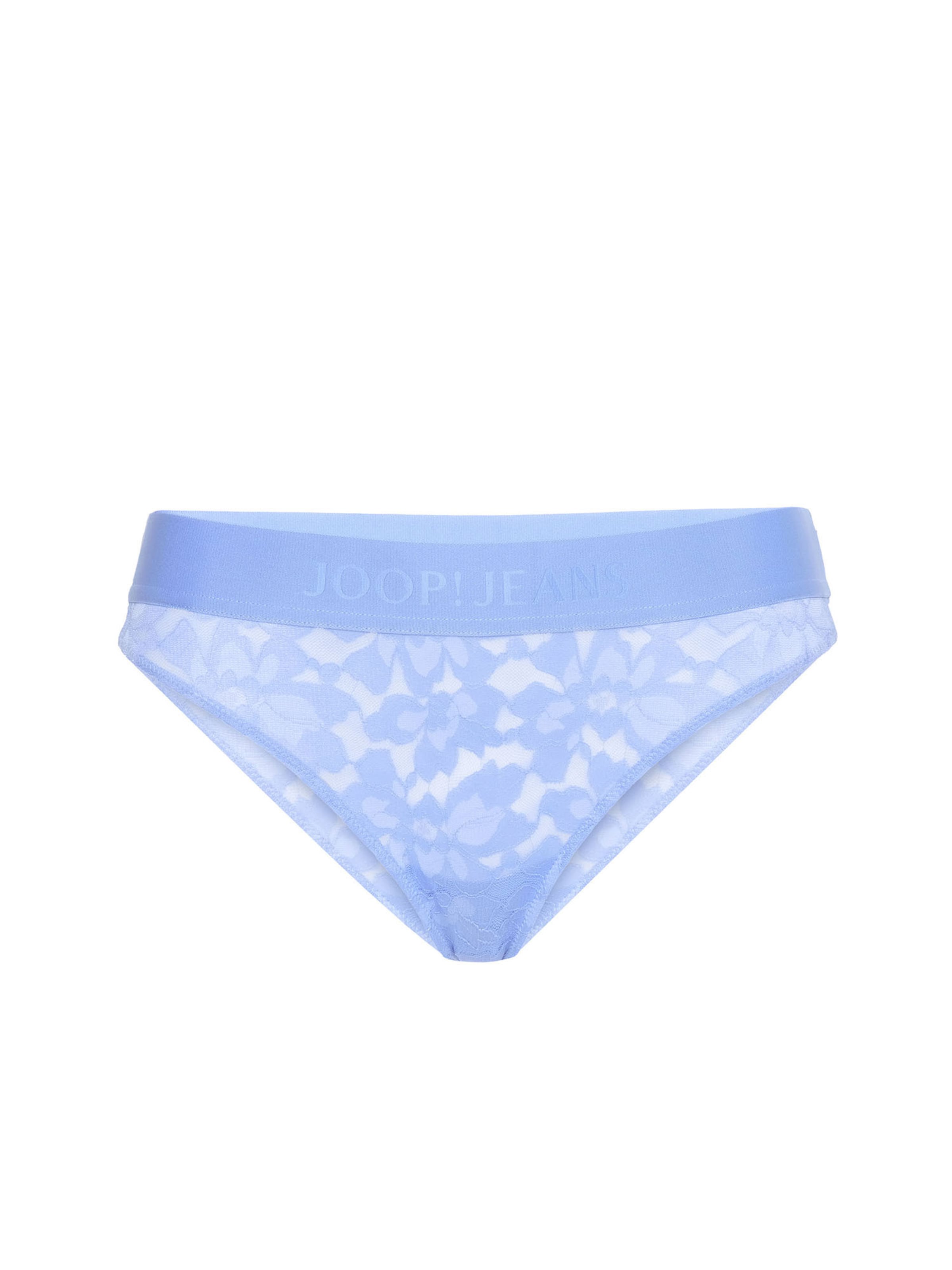 JOOP! Jeans String ' Allover Lace ' in Blau: Vorderseite