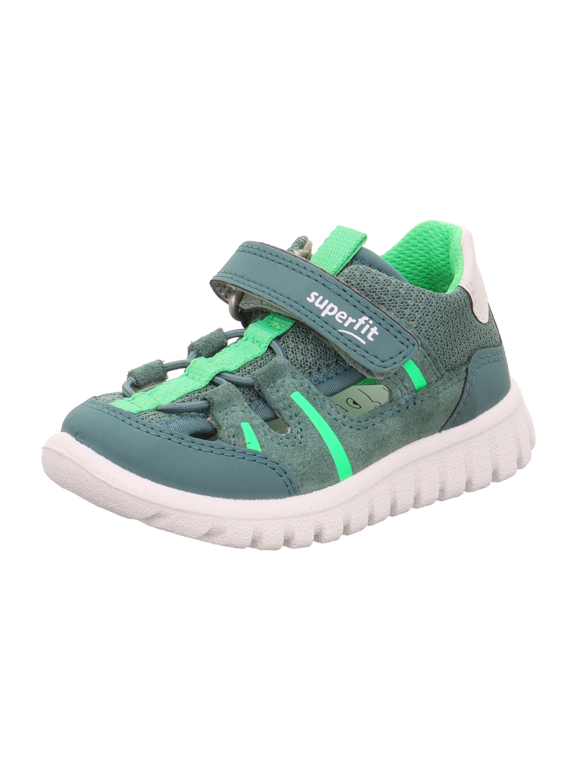 Sandales 'SPORT7 MINI' SUPERFIT en vert : devant