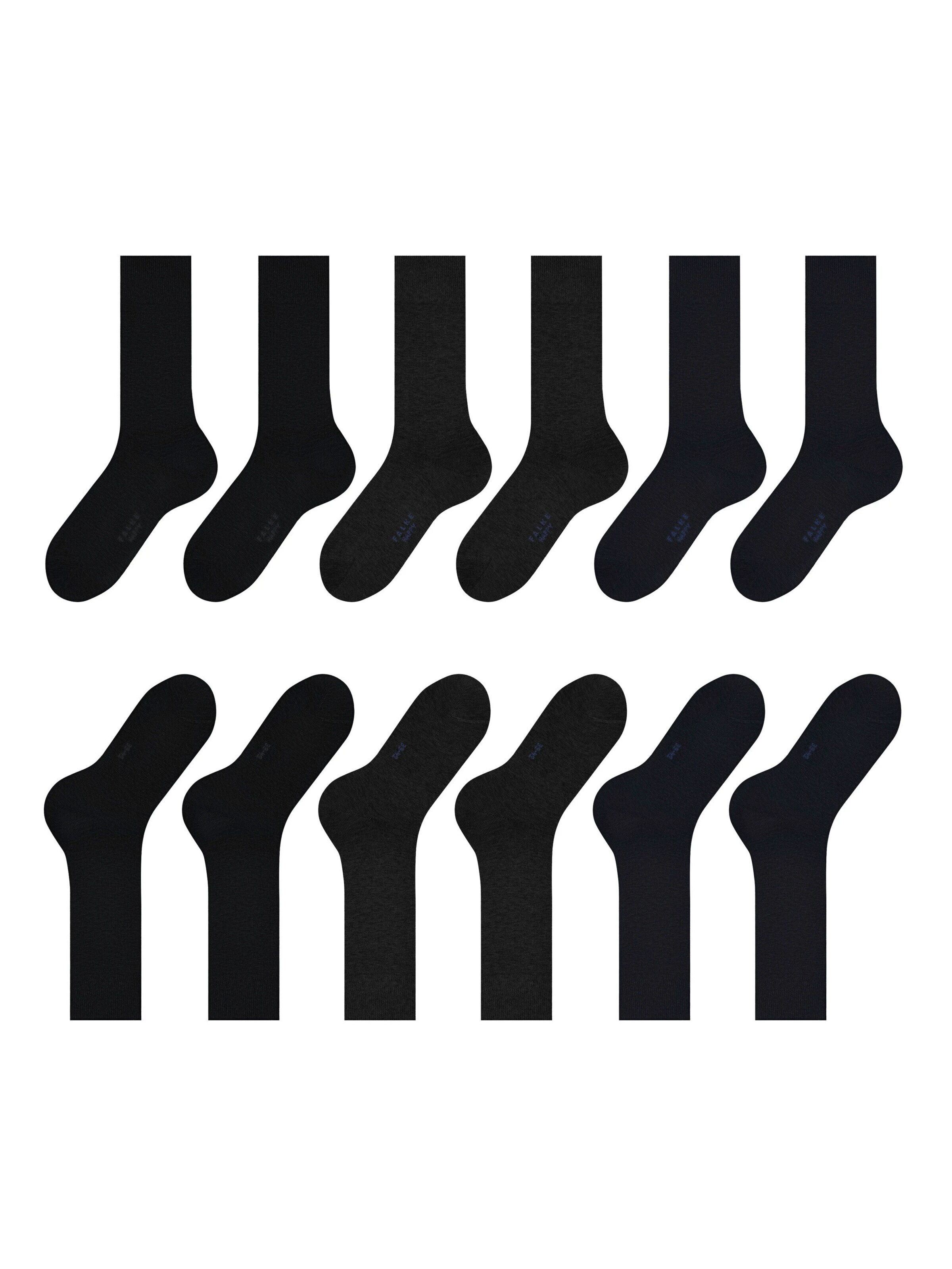 FALKE Socks 'Happy 6-Pack' in Mixed colors