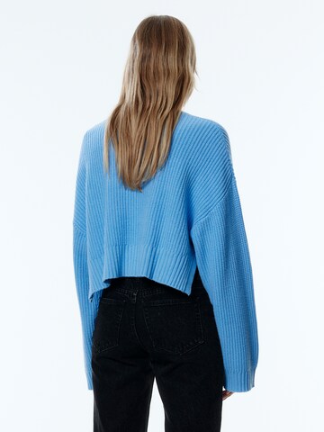 EDITED Knit cardigan 'Zarifa' in Blue