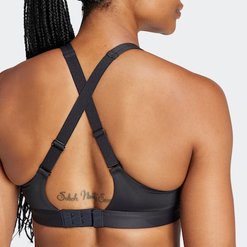 ADIDAS PERFORMANCE Bralette Sports Bra 'Tlrdreact' in Black