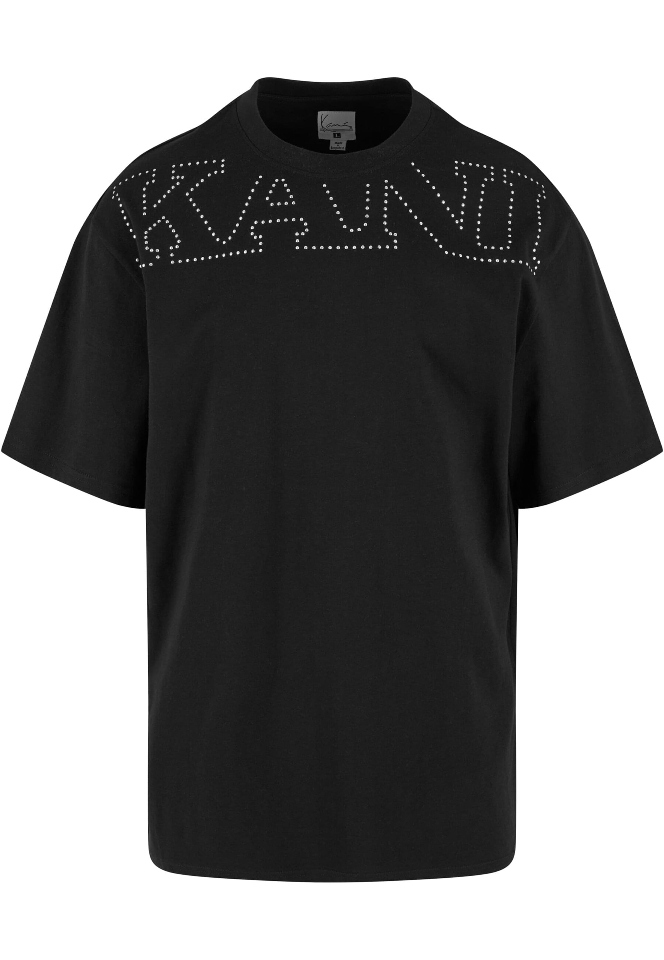 Maglietta di Karl Kani in nero: frontale