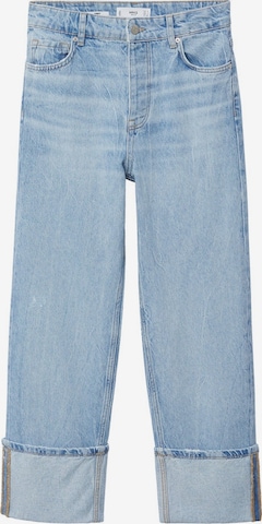 MANGO Loosefit Jeans 'Angy' in Blauw: voorkant
