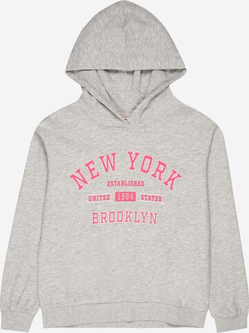 Sweat-shirt KIDS ONLY en gris : devant