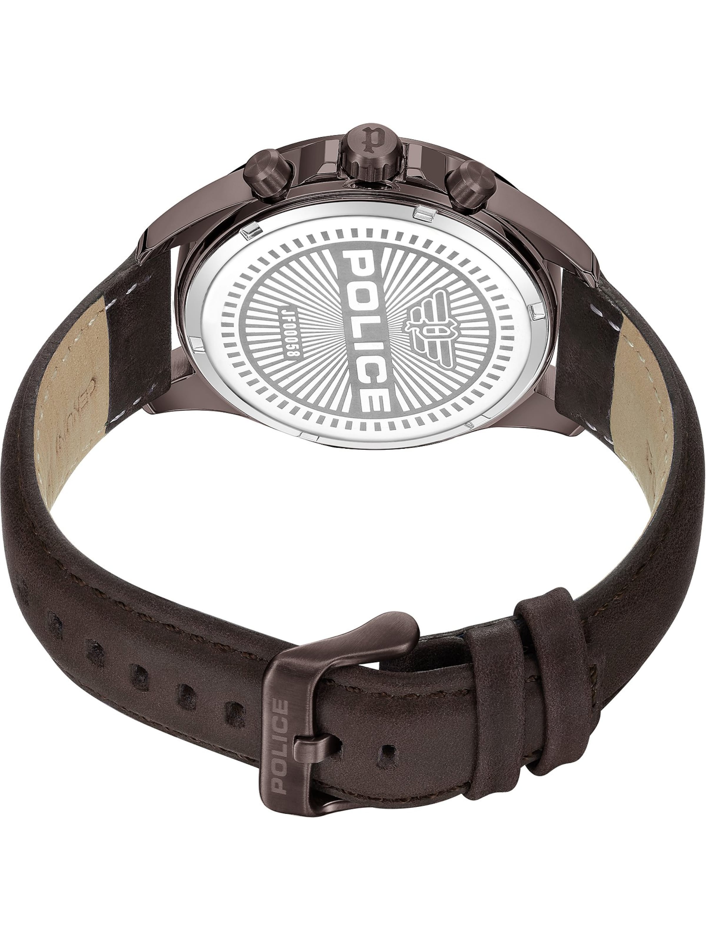 POLICE Analog watch 'Malawi' in Brown