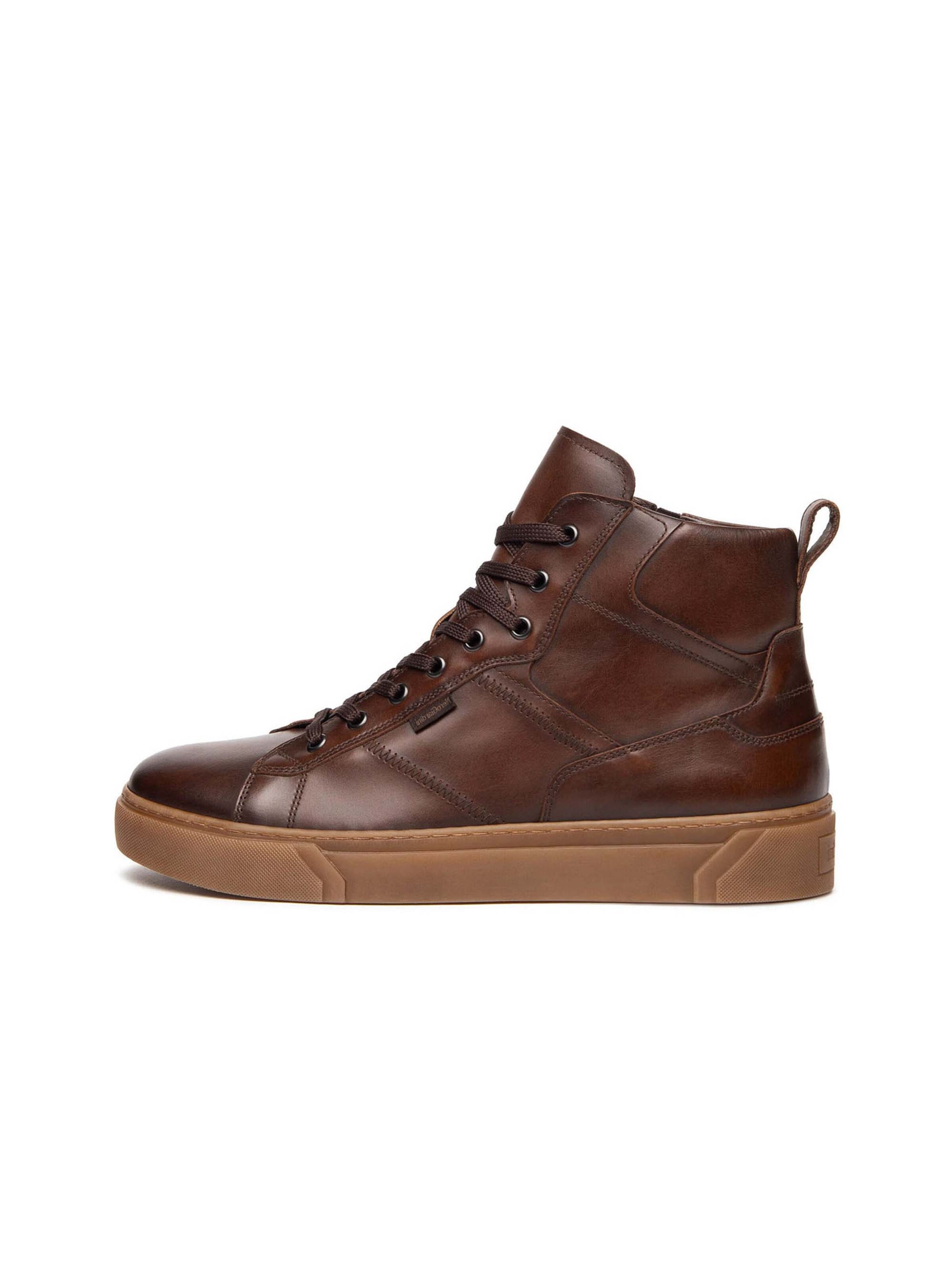 Nero Giardini Sneaker high in Braun: Vorderseite
