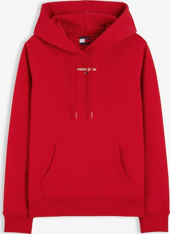 Tommy Jeans Bluzka sportowa 'CLASSIC' w kolorze czerwony: przód