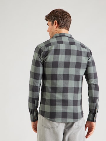 Only & Sons Slim fit Button Up Shirt 'ONSGudmund' in Green