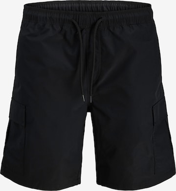 Regular Pantalon cargo 'JREBJASON CLEO' JJ Rebel en noir : devant