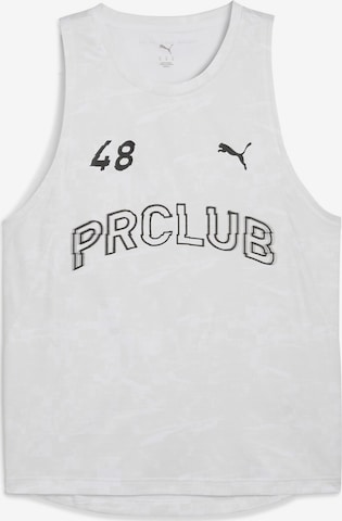 T-Shirt fonctionnel 'Run Club' PUMA en blanc : devant