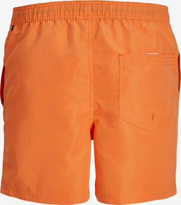 JACK & JONES Plavecké šortky 'Fiji' – oranžová
