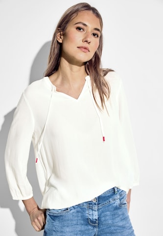 CECIL Blouse 'Dobby ' in White