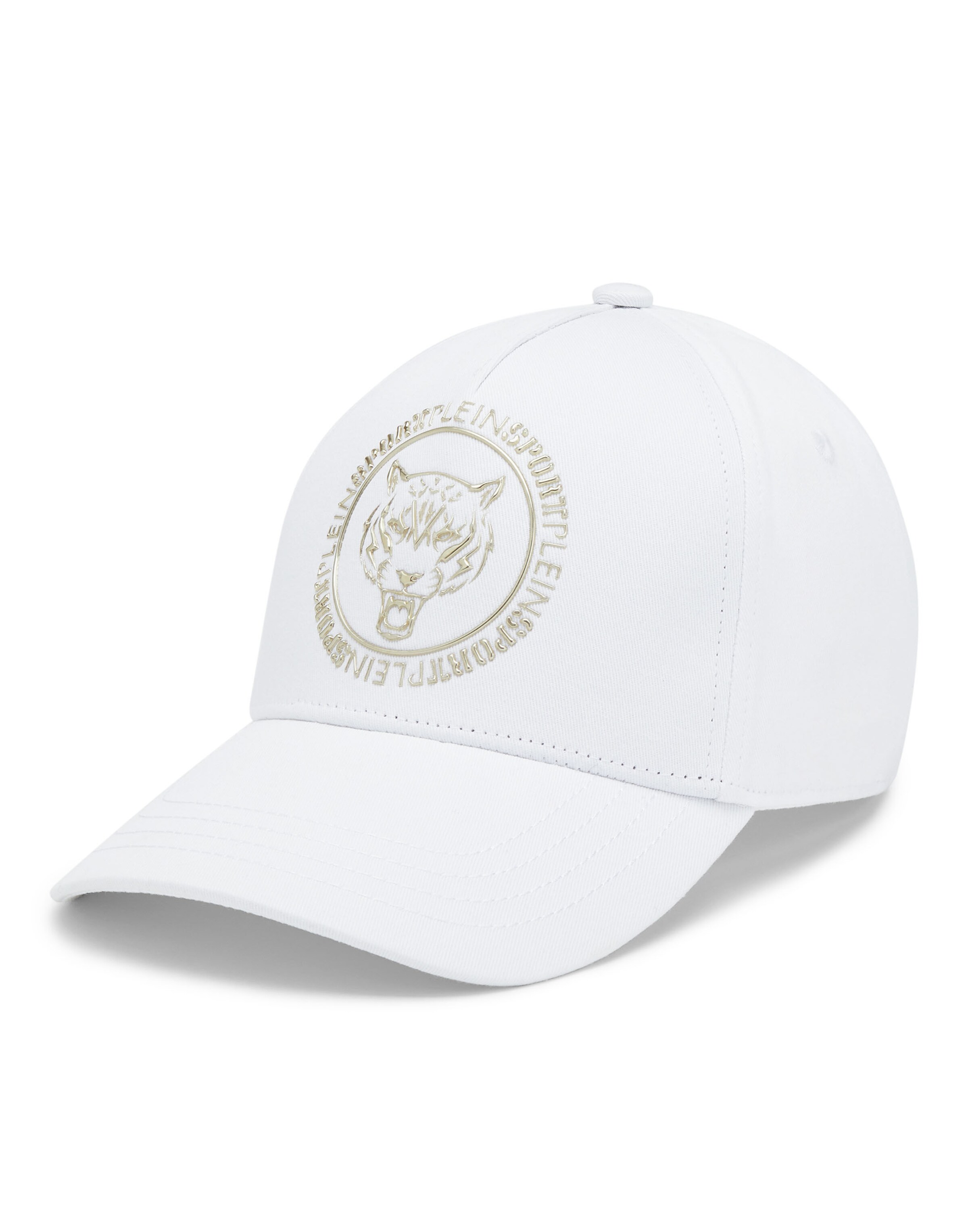 Plein Sport - Gorra 'Tiger' en blanco: frente