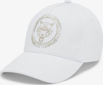 Plein Sport - Gorra 'Tiger' en blanco: frente