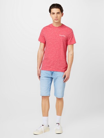 Tommy Jeans T-shirt i rosa