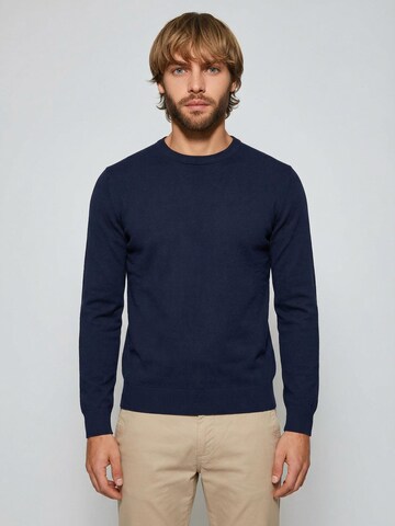 ERVERTE Paris Pullover 'Made in France'‌‌‌‌‌‌‌‌‌‌ in Blau: Vorderseite