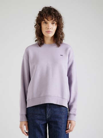 Lee Sweatshirt i lila: framsida