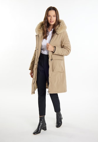 usha BLACK LABEL Winter Parka in Beige