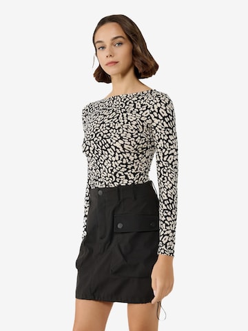 No Matter What Shirt bodysuit in Beige