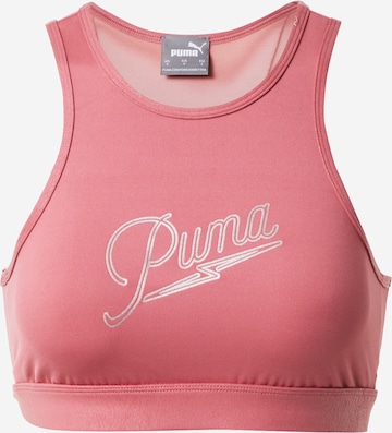 PUMA Bralette Sports Bra in Pink: front